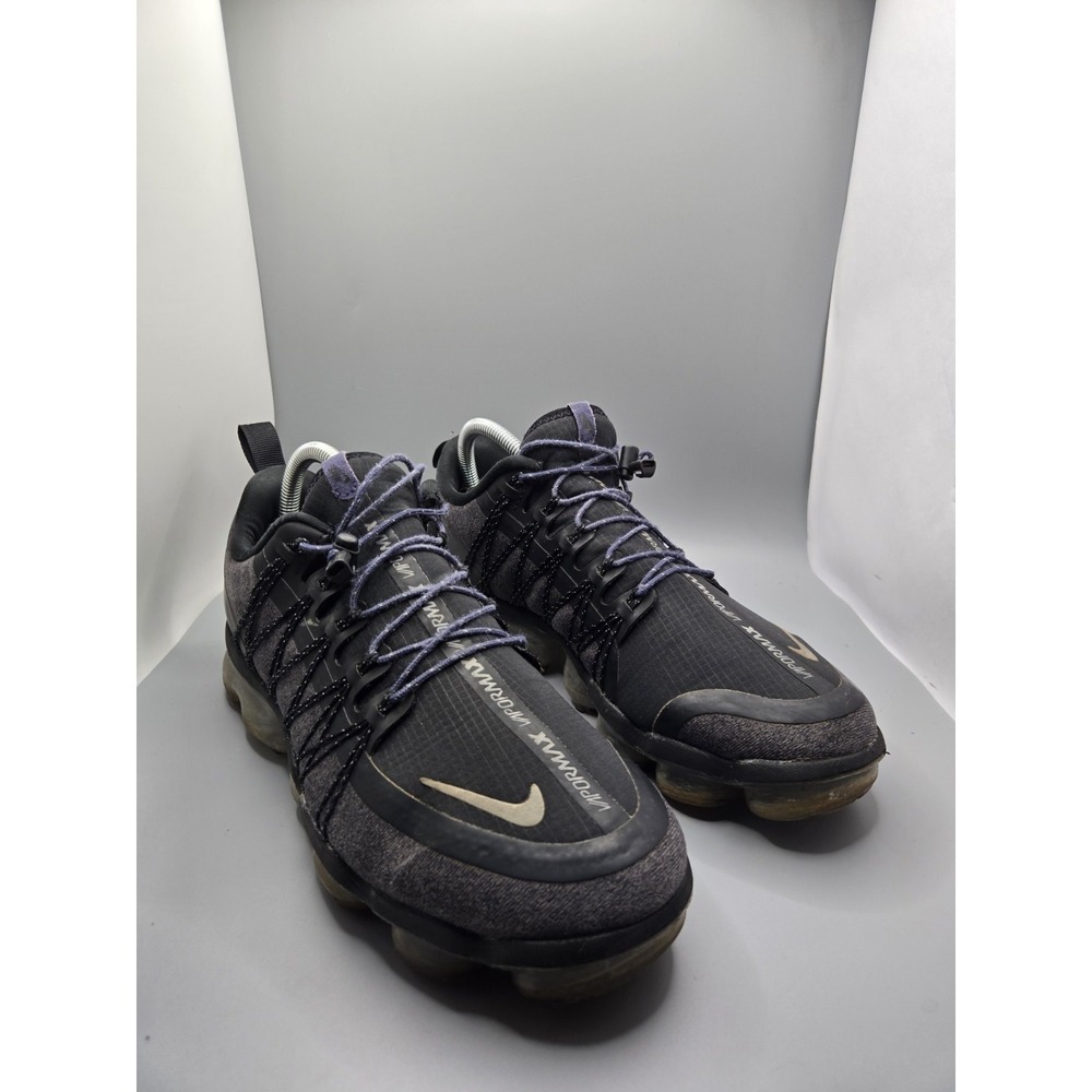 Nike Air VaporMax Run Utility Black Anthracite AQ8811-001 Women's 9.5 Reflective